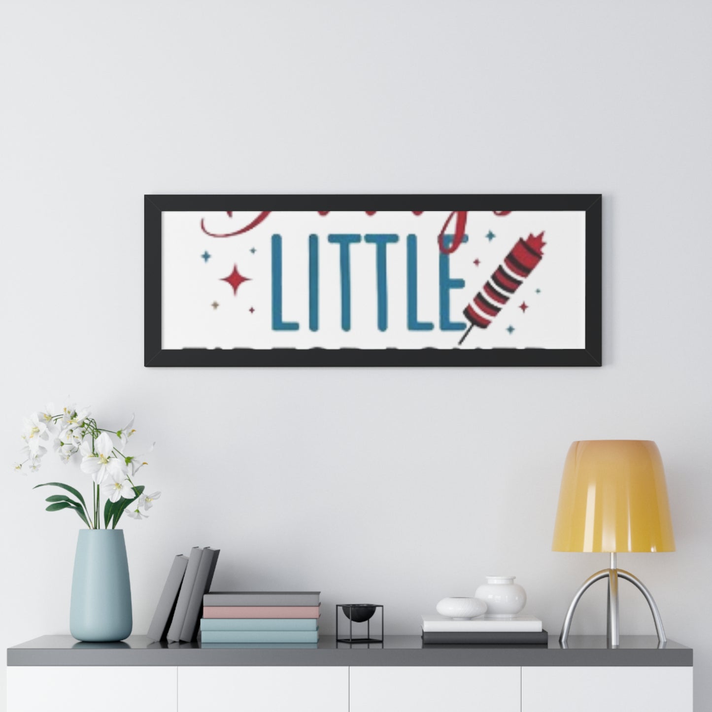 Home and Living Framed Horizontal Poster Gift