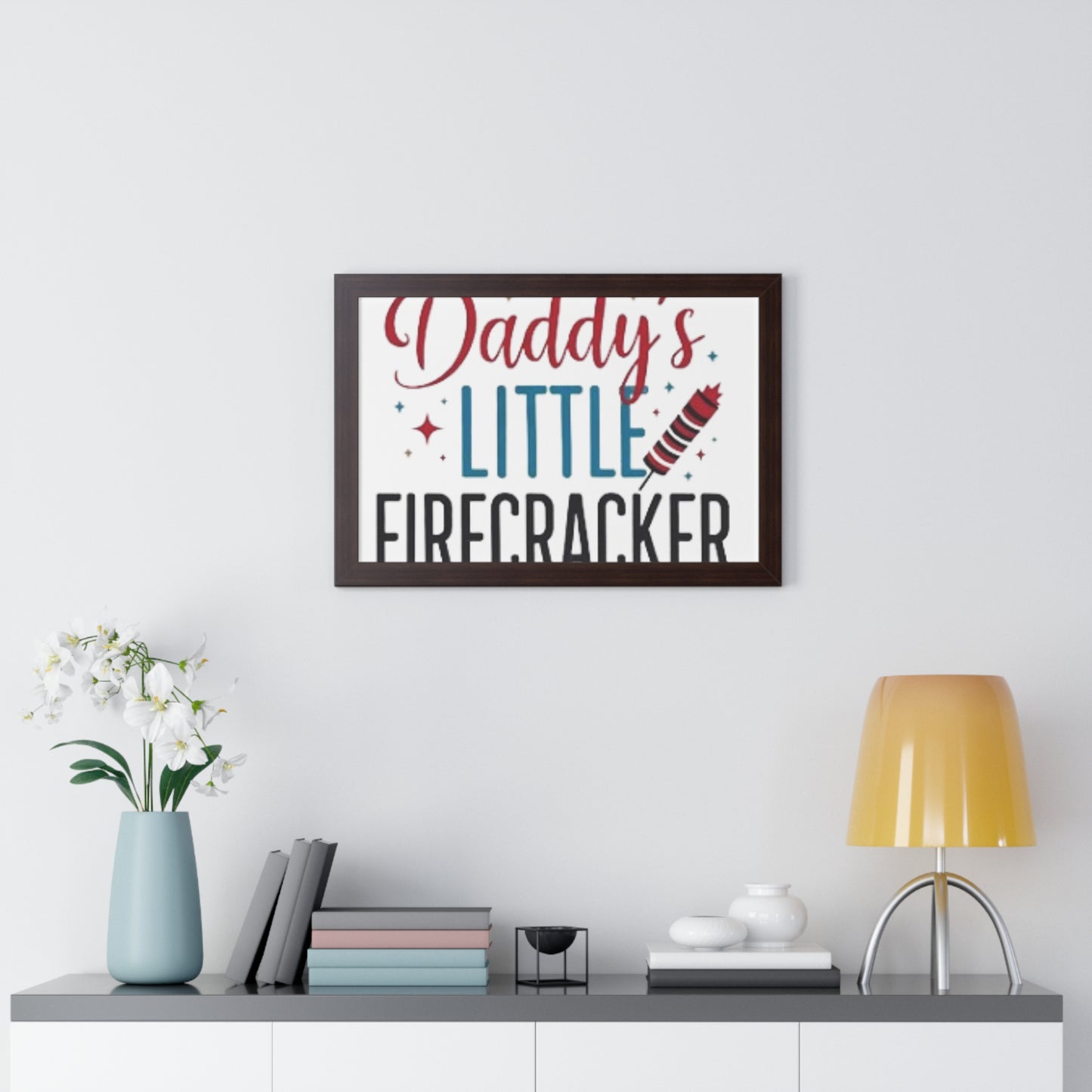 Home and Living Framed Horizontal Poster Gift