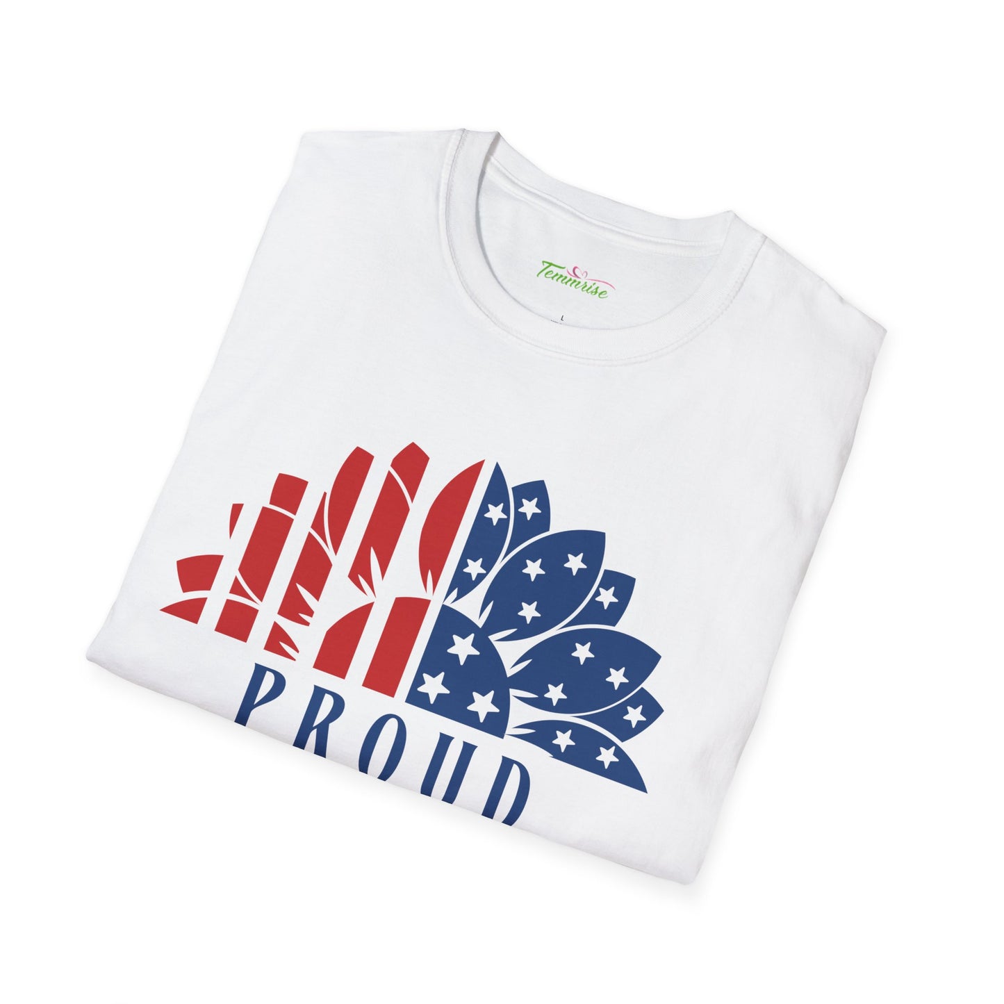 Proud to be American Man - Unisex Softstyle T-shirt  | 4th of July | Patriotic Unisex Softstyle T-shirt   | Summer T-shirt | USA Proud T- shirt | Comfort & Designer T-shirt | Gift idea for Independence Day
