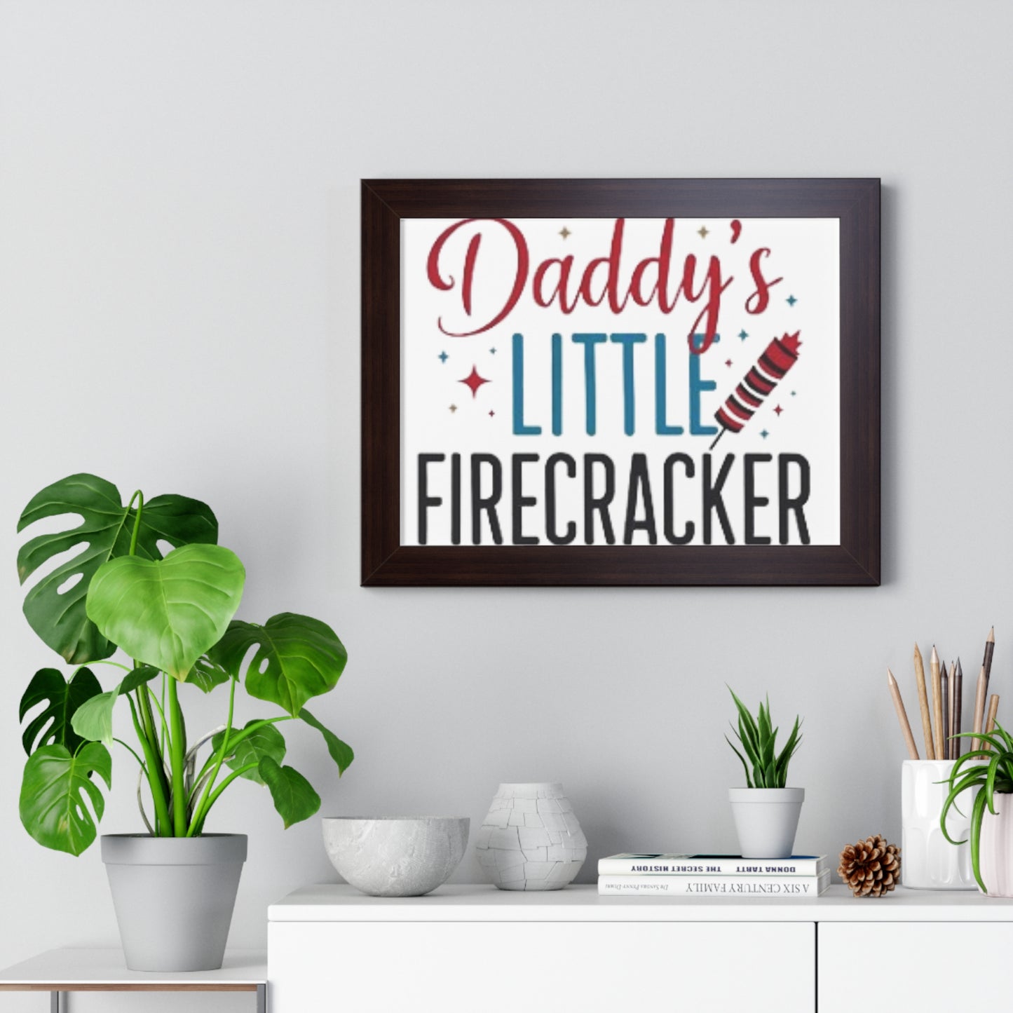 Home and Living Framed Horizontal Poster Gift