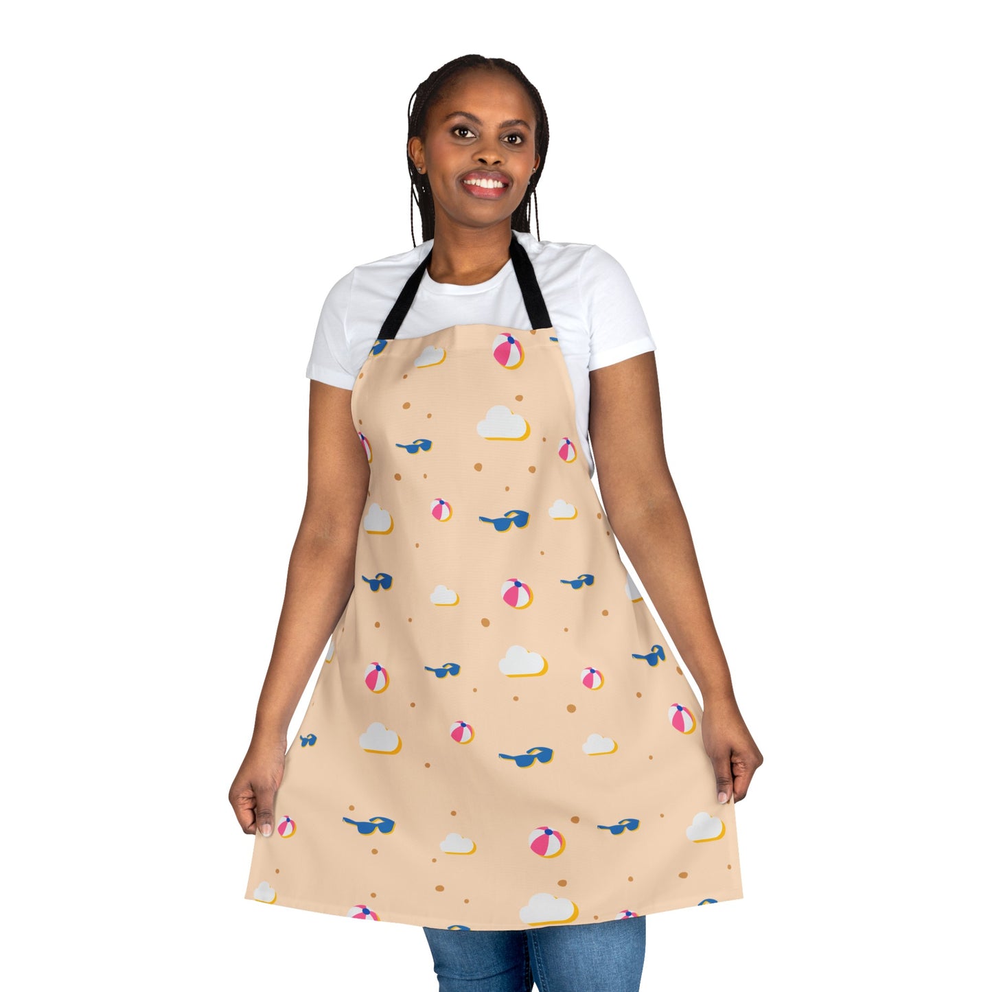 Apron, 5-Color Straps (AOP)