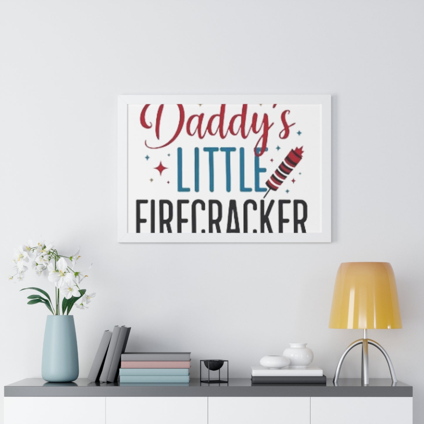 Home and Living Framed Horizontal Poster Gift