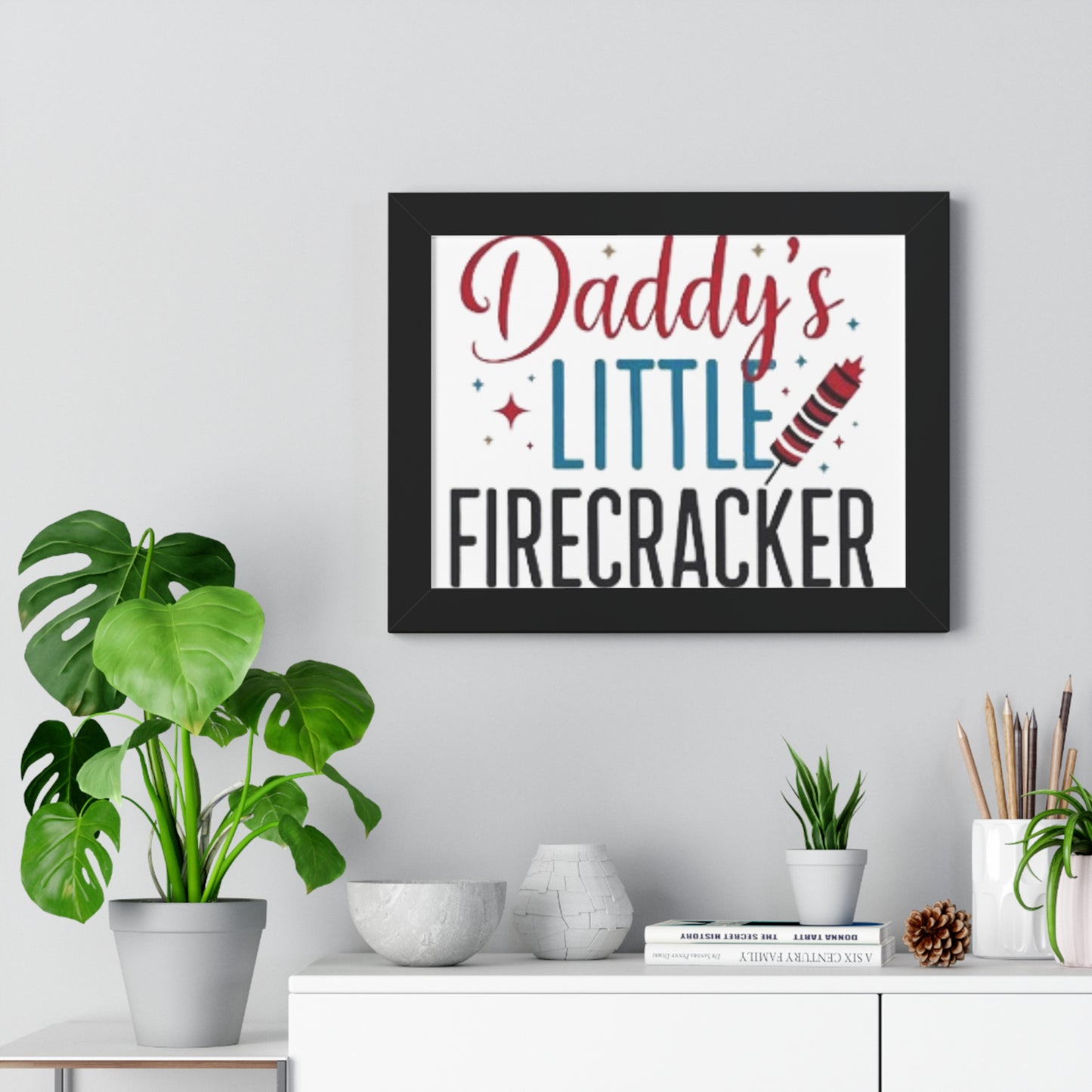 Home and Living Framed Horizontal Poster Gift