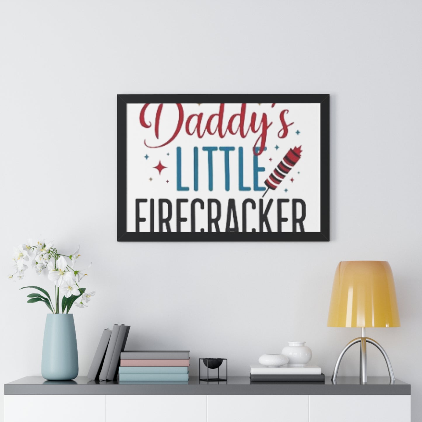 Home and Living Framed Horizontal Poster Gift