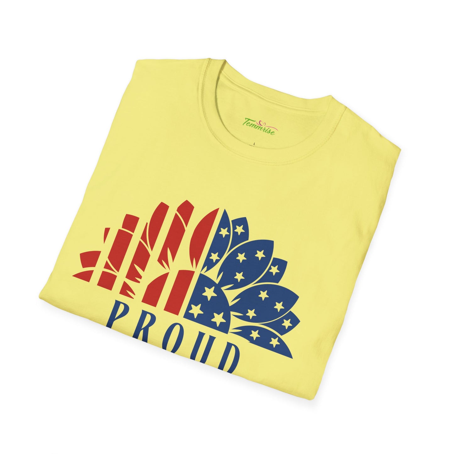 Proud to be American Man - Unisex Softstyle T-shirt  | 4th of July | Patriotic Unisex Softstyle T-shirt   | Summer T-shirt | USA Proud T- shirt | Comfort & Designer T-shirt | Gift idea for Independence Day