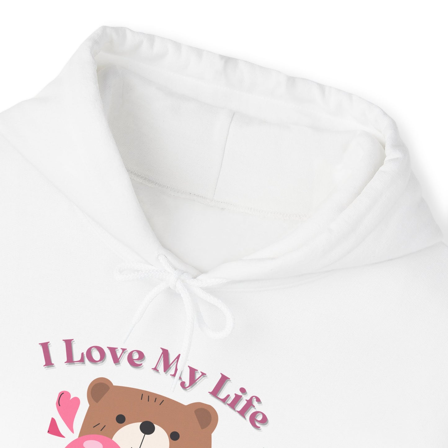 I LOVE MY LIFE || Unisex Heavy Blend™ || Hooded Sweatshirt