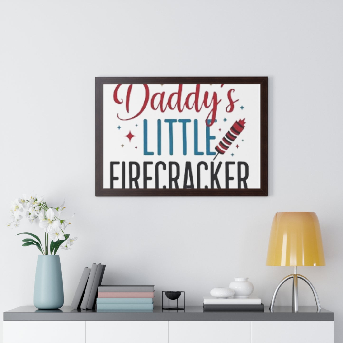 Home and Living Framed Horizontal Poster Gift