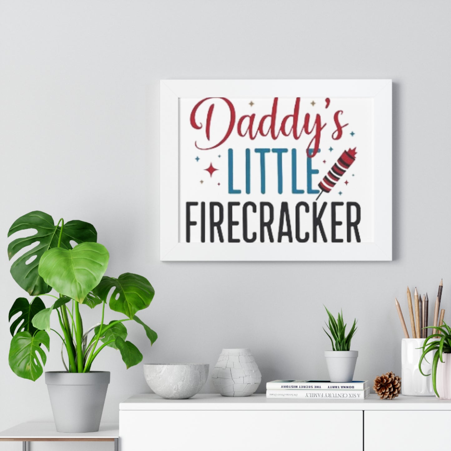 Home and Living Framed Horizontal Poster Gift