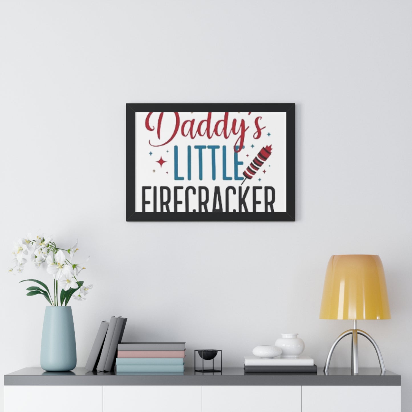 Home and Living Framed Horizontal Poster Gift