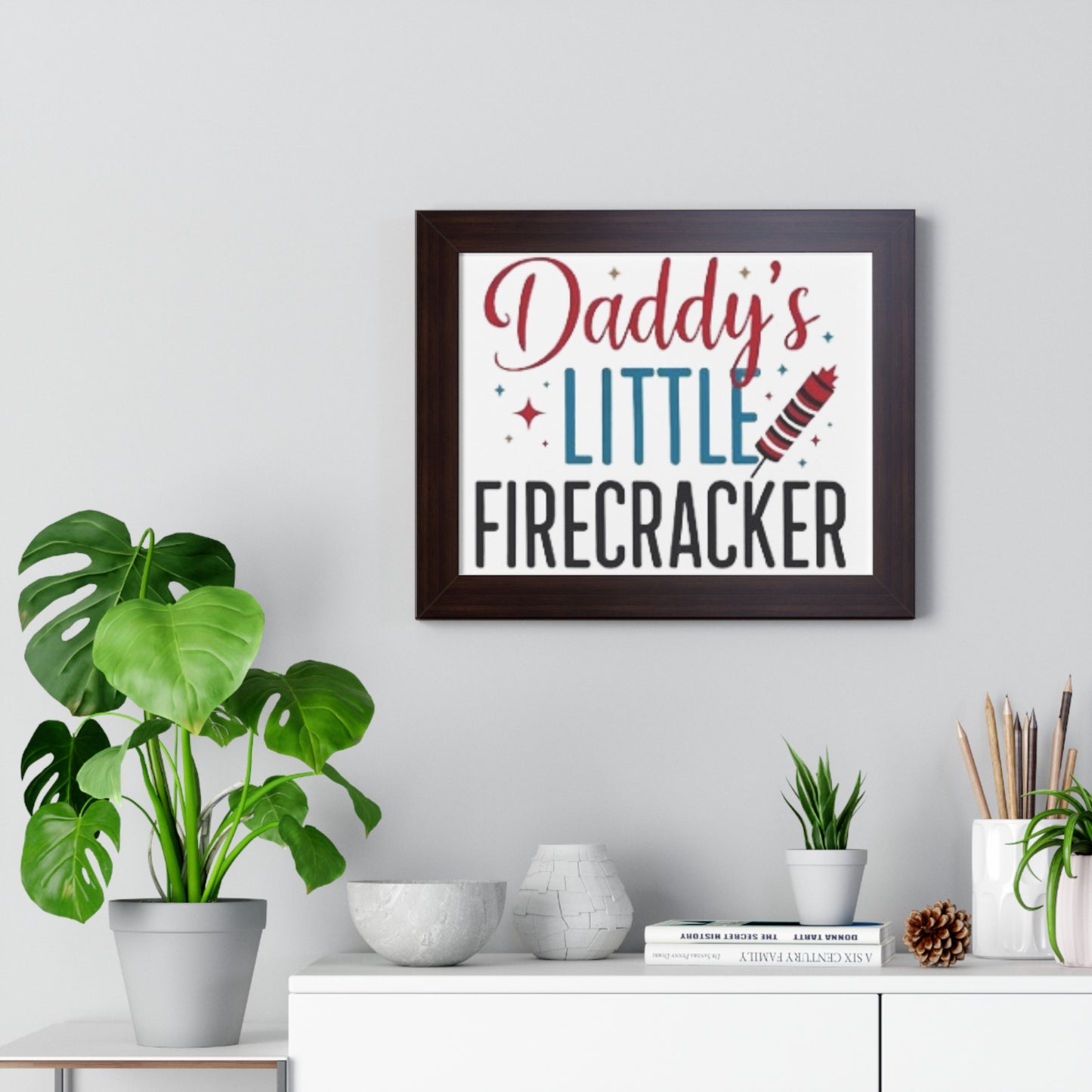 Home and Living Framed Horizontal Poster Gift