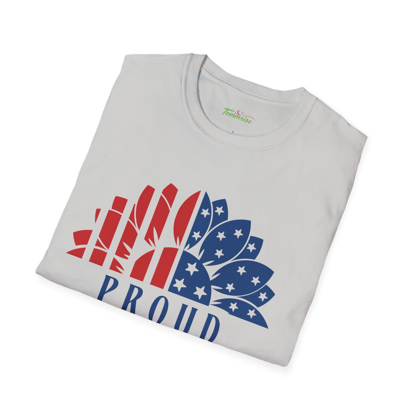 Proud to be American Man - Unisex Softstyle T-shirt  | 4th of July | Patriotic Unisex Softstyle T-shirt   | Summer T-shirt | USA Proud T- shirt | Comfort & Designer T-shirt | Gift idea for Independence Day