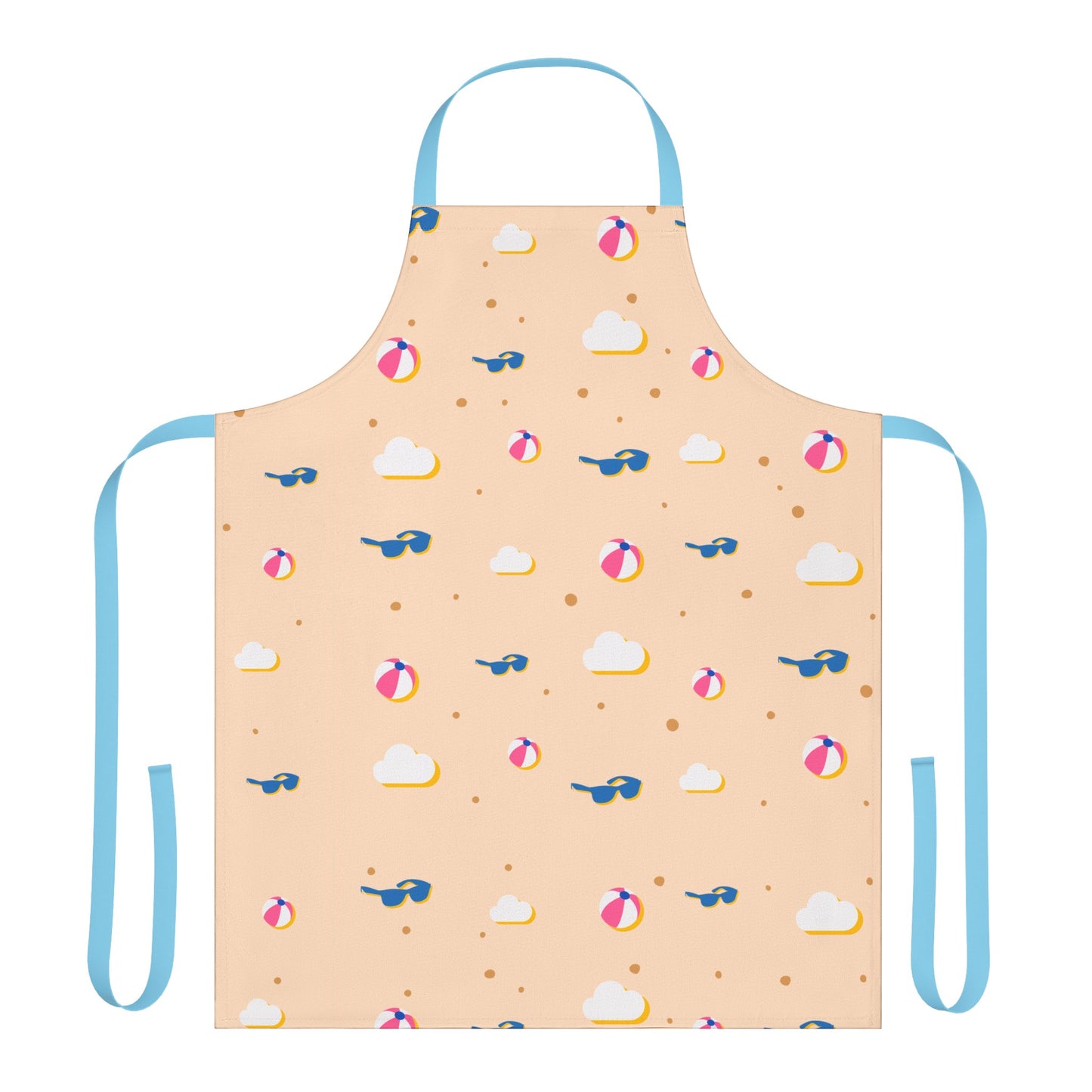 Apron, 5-Color Straps (AOP)