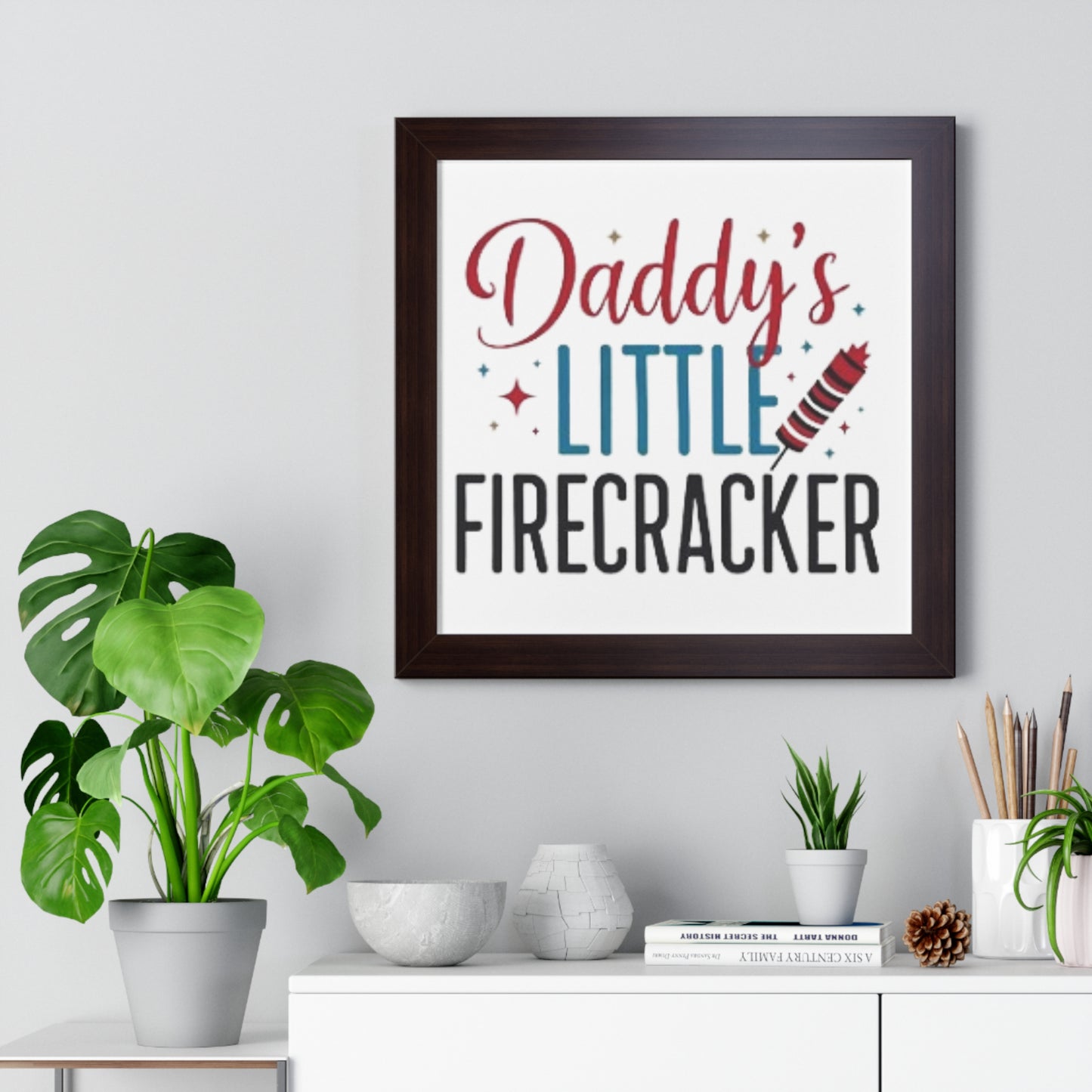 Home and Living Framed Horizontal Poster Gift