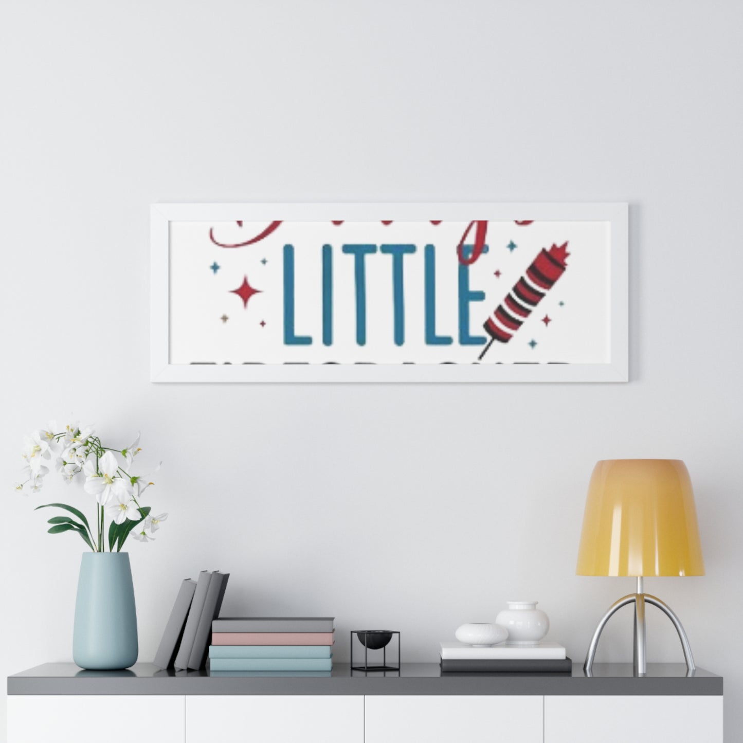 Home and Living Framed Horizontal Poster Gift
