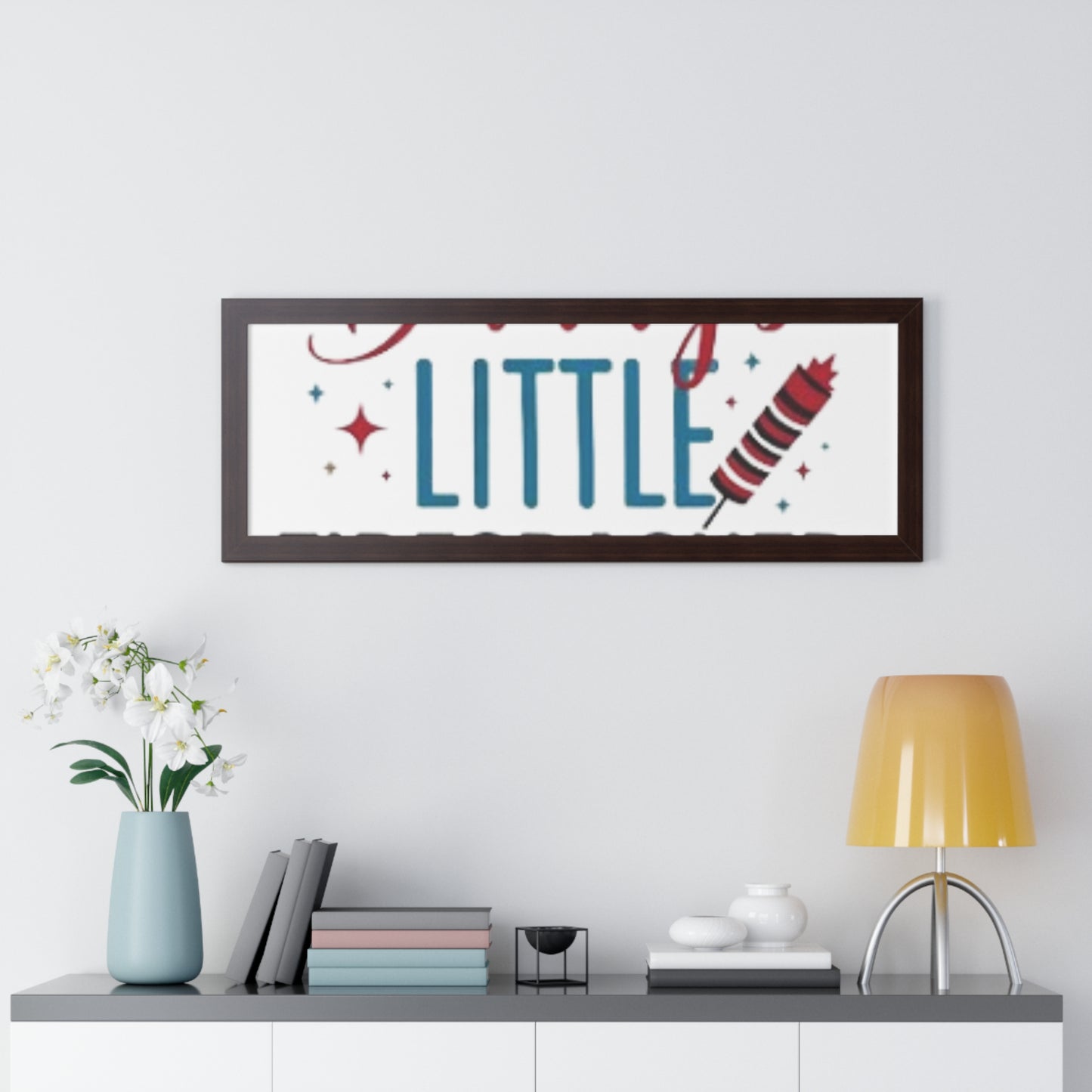 Home and Living Framed Horizontal Poster Gift