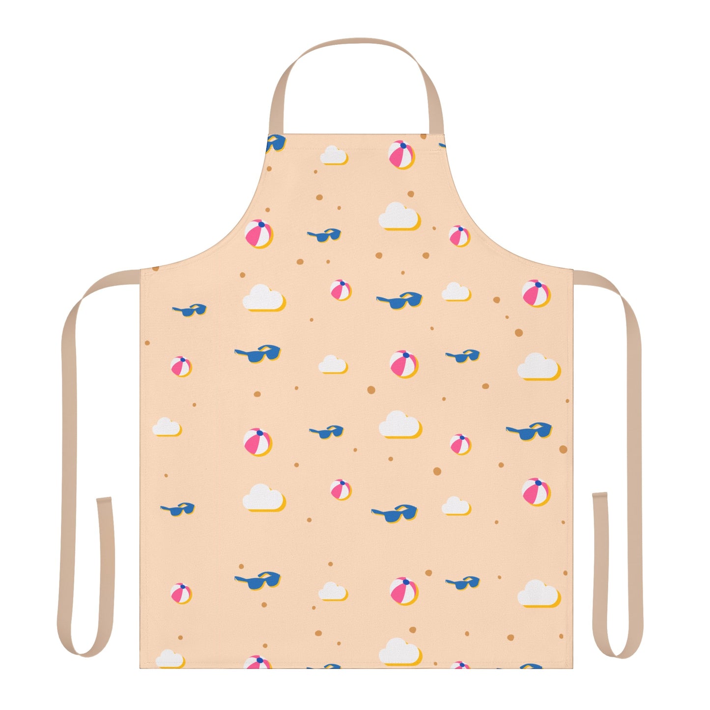 Apron, 5-Color Straps (AOP)