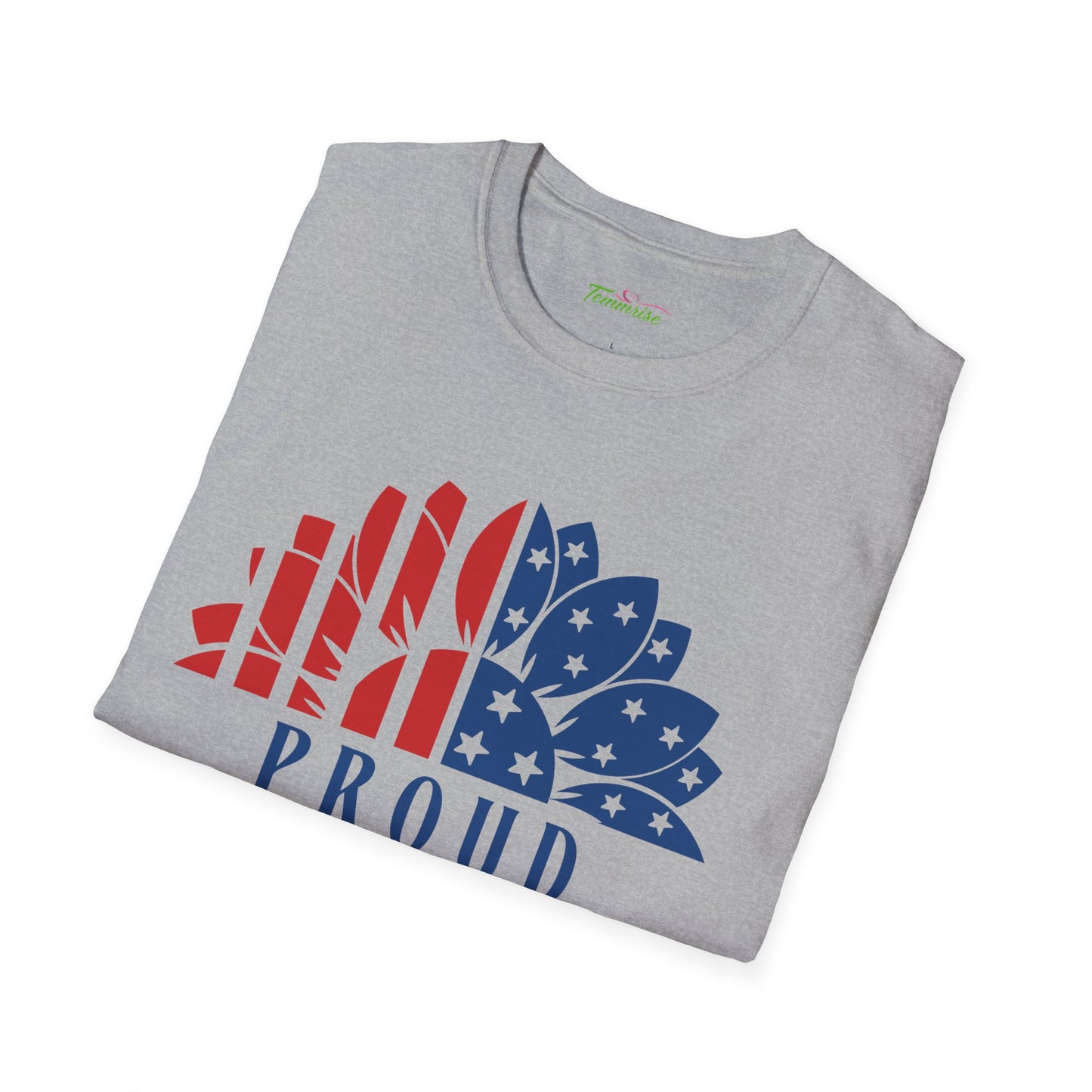 Proud to be American Man - Unisex Softstyle T-shirt  | 4th of July | Patriotic Unisex Softstyle T-shirt   | Summer T-shirt | USA Proud T- shirt | Comfort & Designer T-shirt | Gift idea for Independence Day