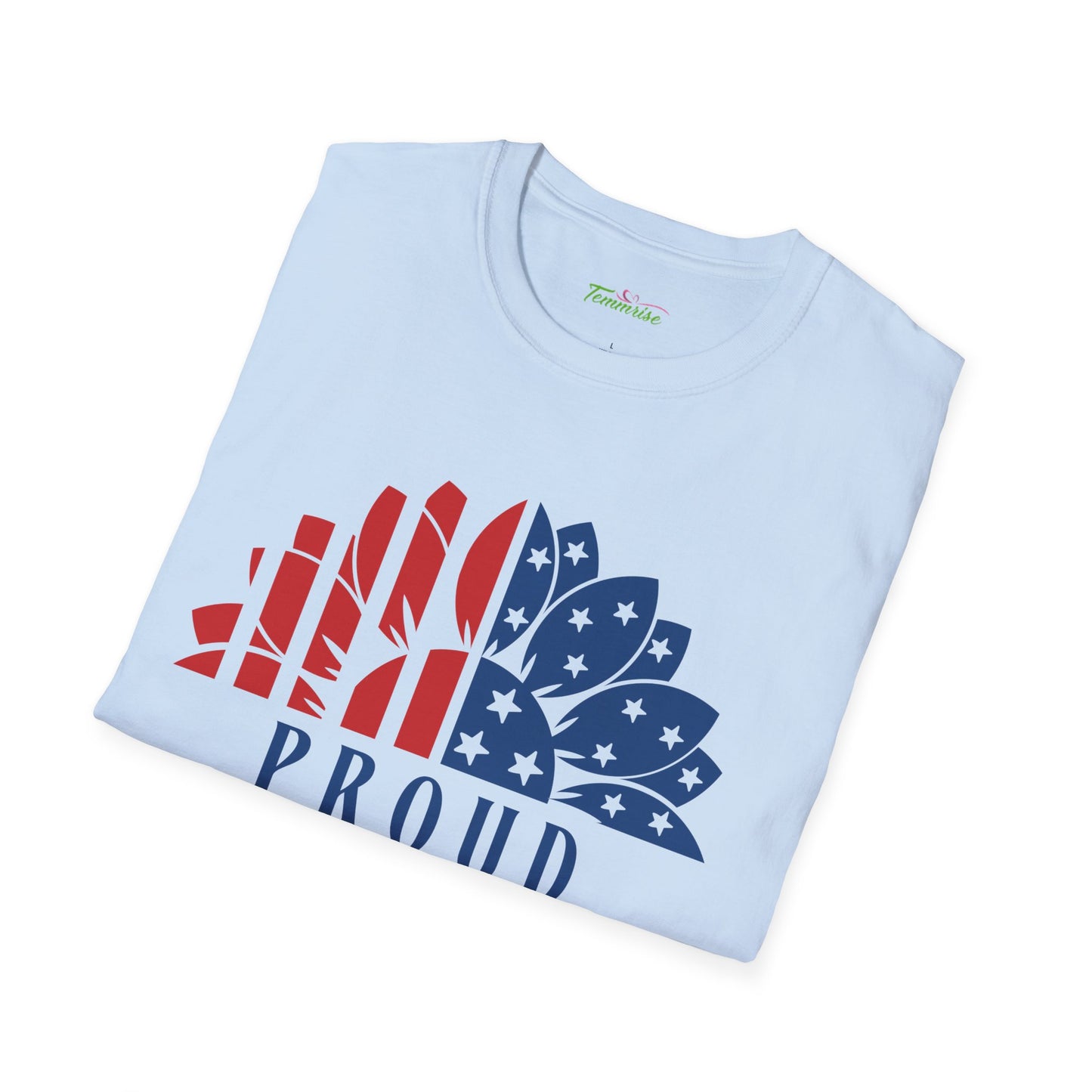 Proud to be American Man - Unisex Softstyle T-shirt  | 4th of July | Patriotic Unisex Softstyle T-shirt   | Summer T-shirt | USA Proud T- shirt | Comfort & Designer T-shirt | Gift idea for Independence Day