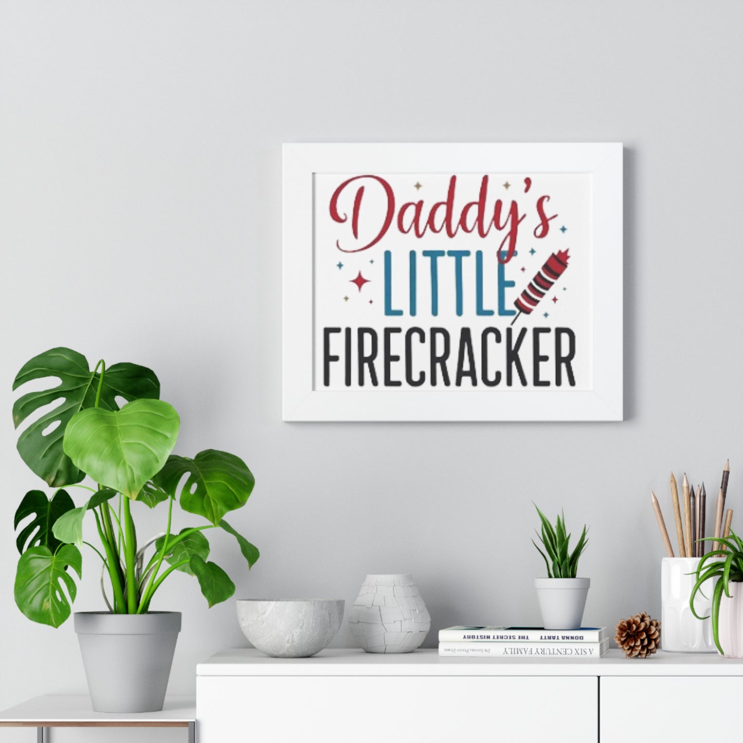 Home and Living Framed Horizontal Poster Gift