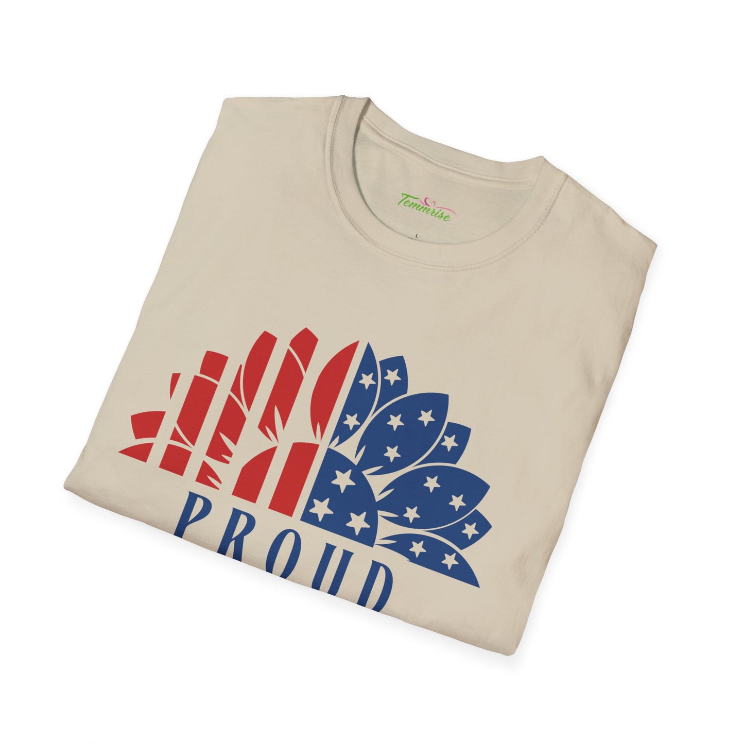 Proud to be American Man - Unisex Softstyle T-shirt  | 4th of July | Patriotic Unisex Softstyle T-shirt   | Summer T-shirt | USA Proud T- shirt | Comfort & Designer T-shirt | Gift idea for Independence Day