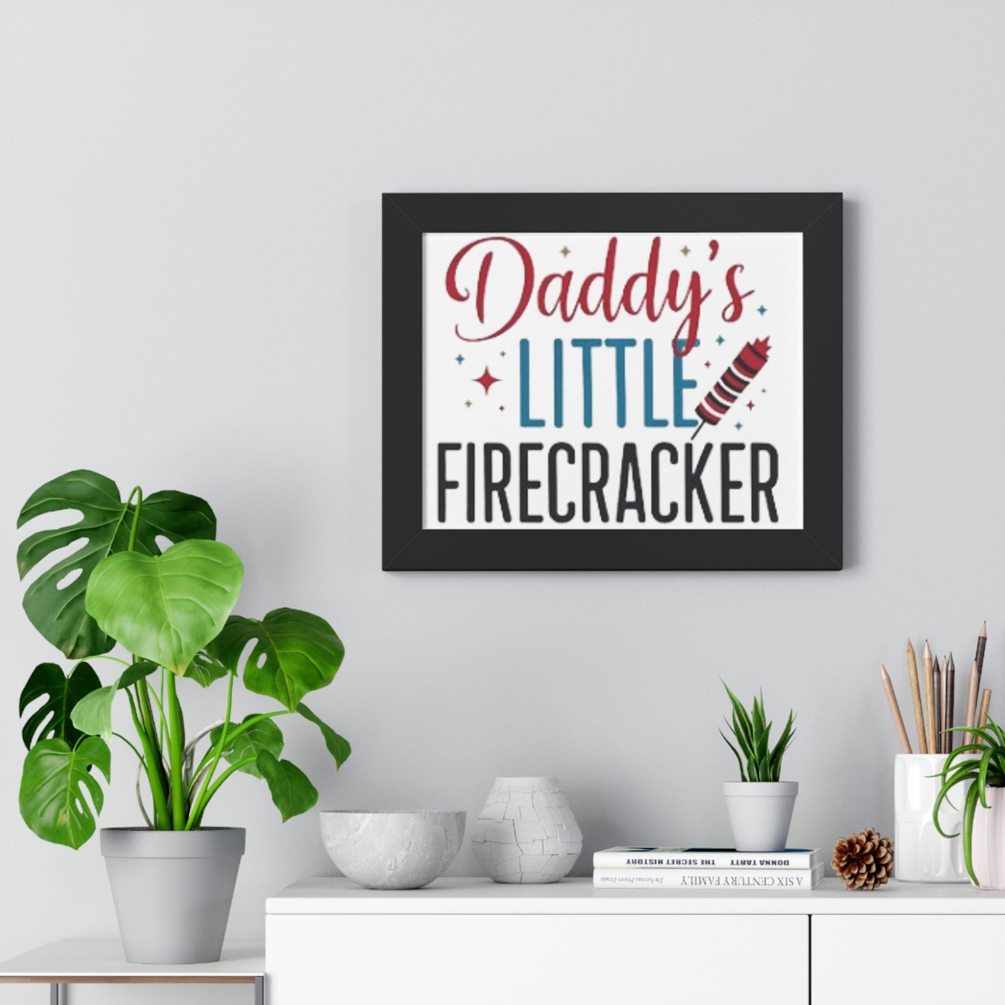 Home and Living Framed Horizontal Poster Gift