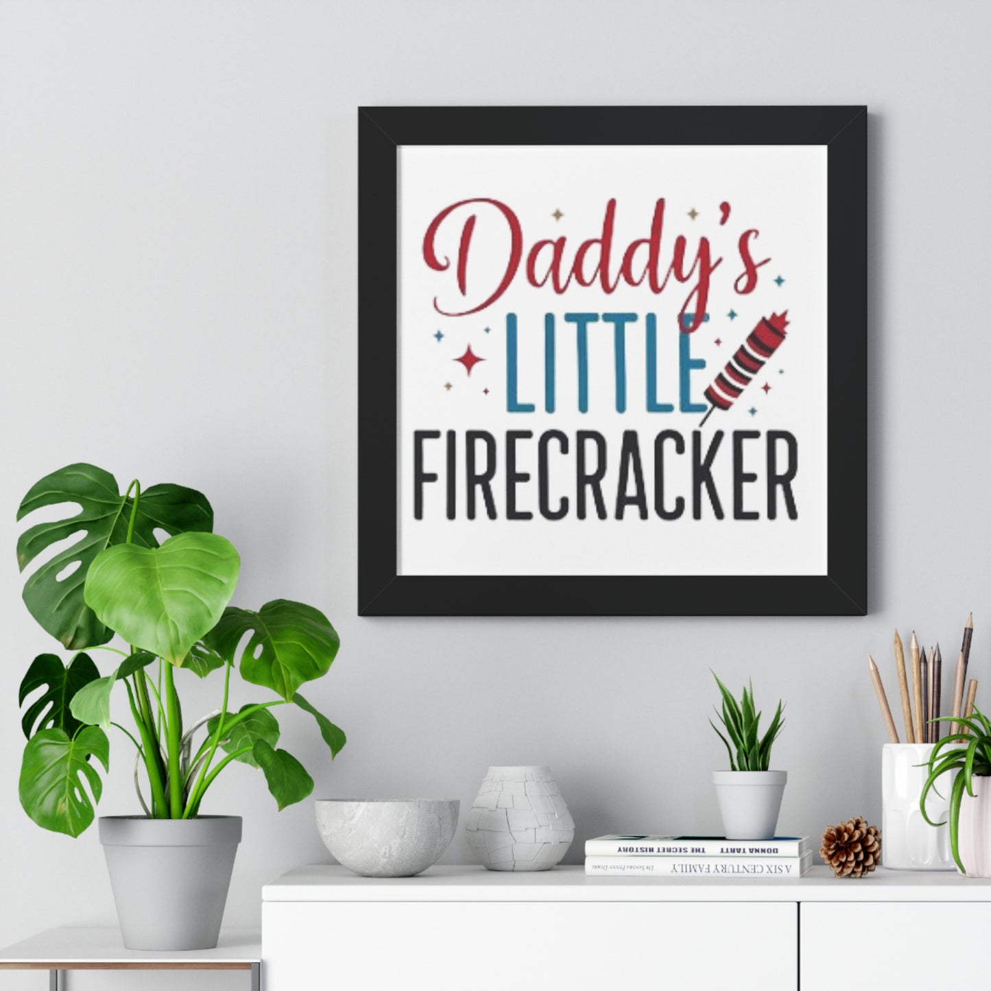 Home and Living Framed Horizontal Poster Gift