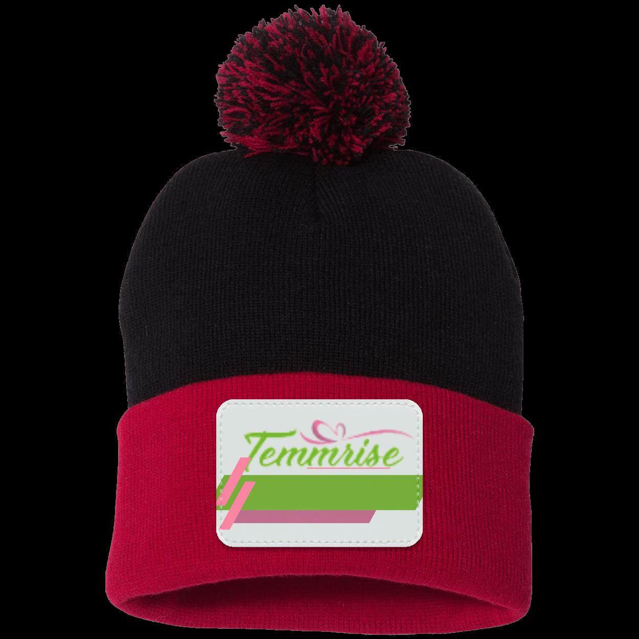 Temmrise Embroidery || Graphic Beanie Solid Color Casual Knit Hats || Lightweight Elastic Cuffed || Skull Cap Warm || Beanies For Women || Men Autumn & Winter