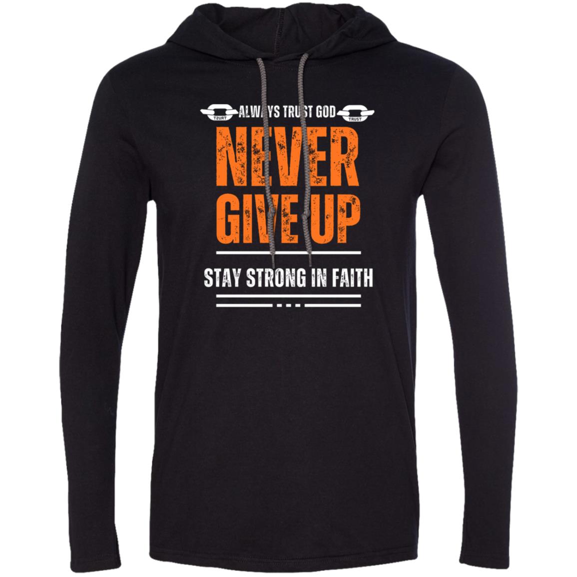 Never Give Up T-Shirt | Gift for Men | Gift Giving Season | for Anniversary, Birthday's Special Occasion, Festive Gift.