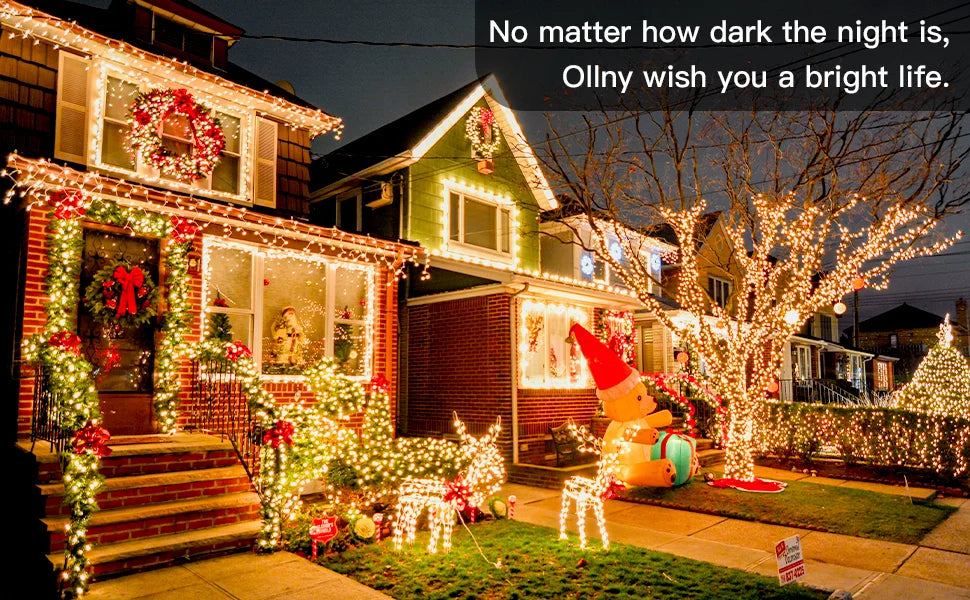 330LED Outdoor Led Solar String Lights Fairy Light Solar Powered Garland Lights 8 Mode 33m Garden Wedding Decoration Waterproof