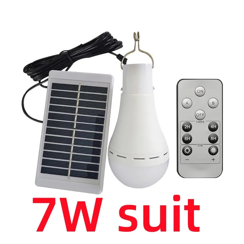Solar Light Waterproof USB Charged Hanging Emergency Sunlight Powered Lamp Outdoor Camping Tent Lights Emergency Light