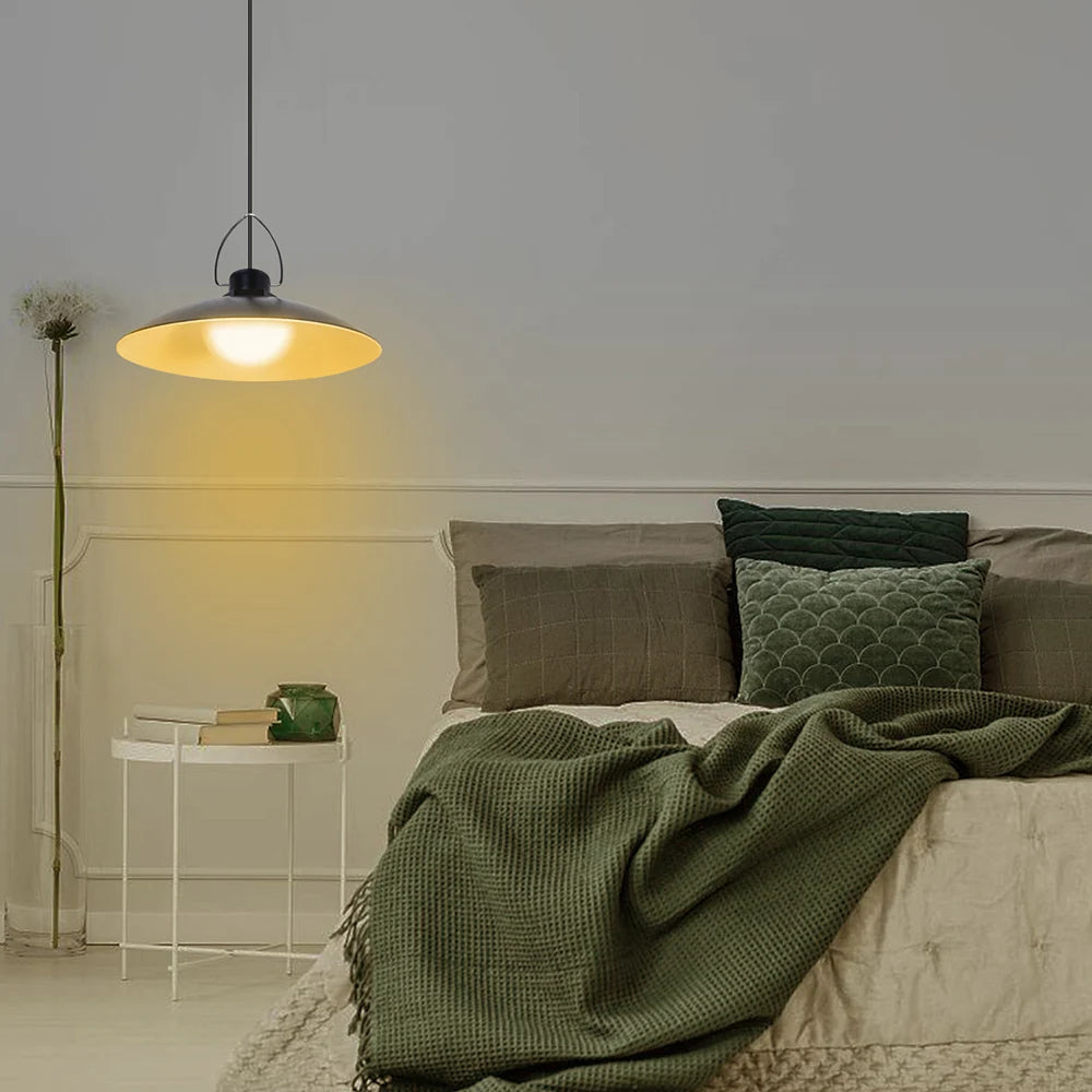 1/2/3/4Head Solar LED Pendant Light Remote Control Outdoor Indoor Solar Lamp Waterproof Security Lighting For Garden Porch Patio