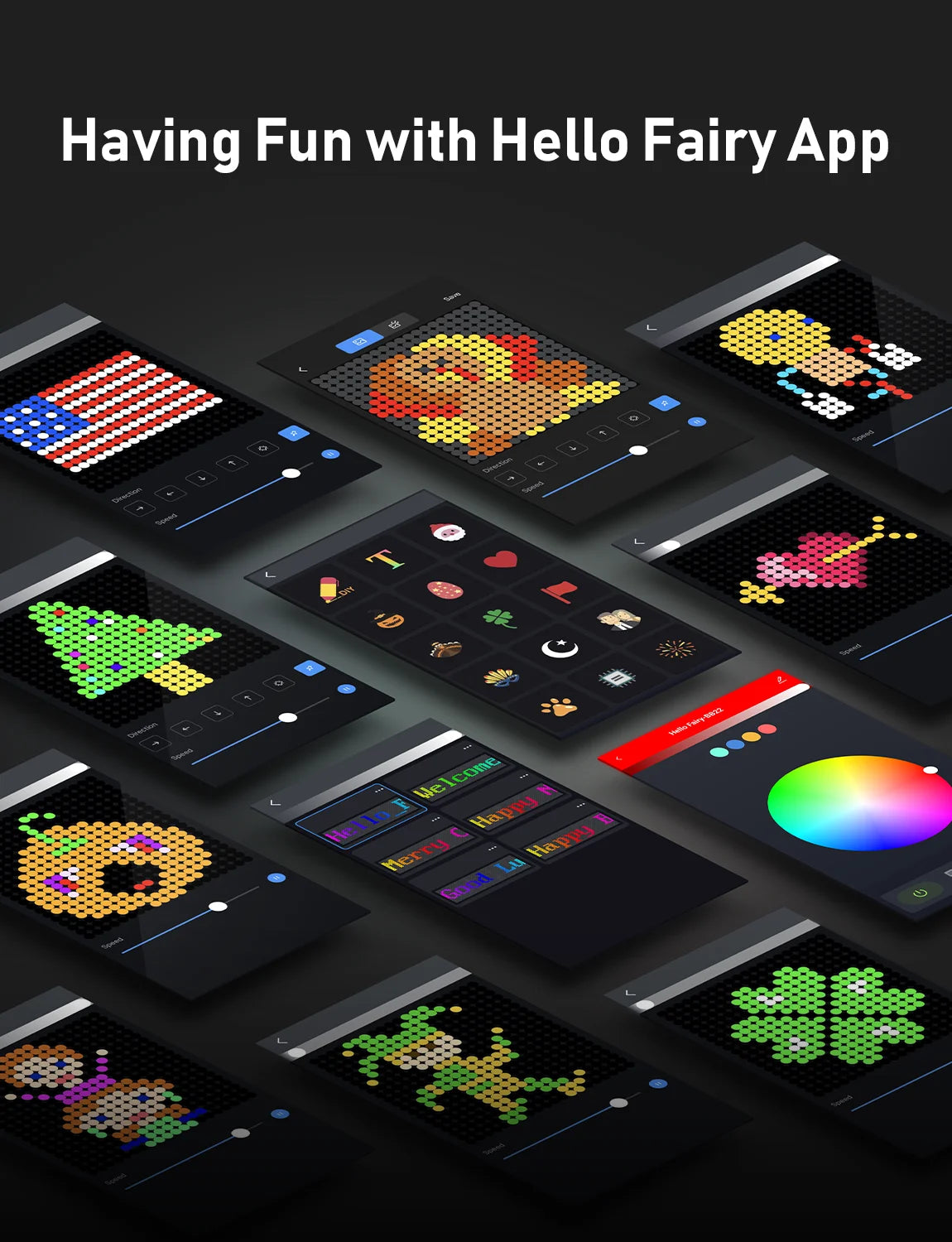 400LEDs Smart Curtain Lights Bluetooth App LED String RGB Fairy Lights DIY Music Change Display for Window Bedroom Decoration