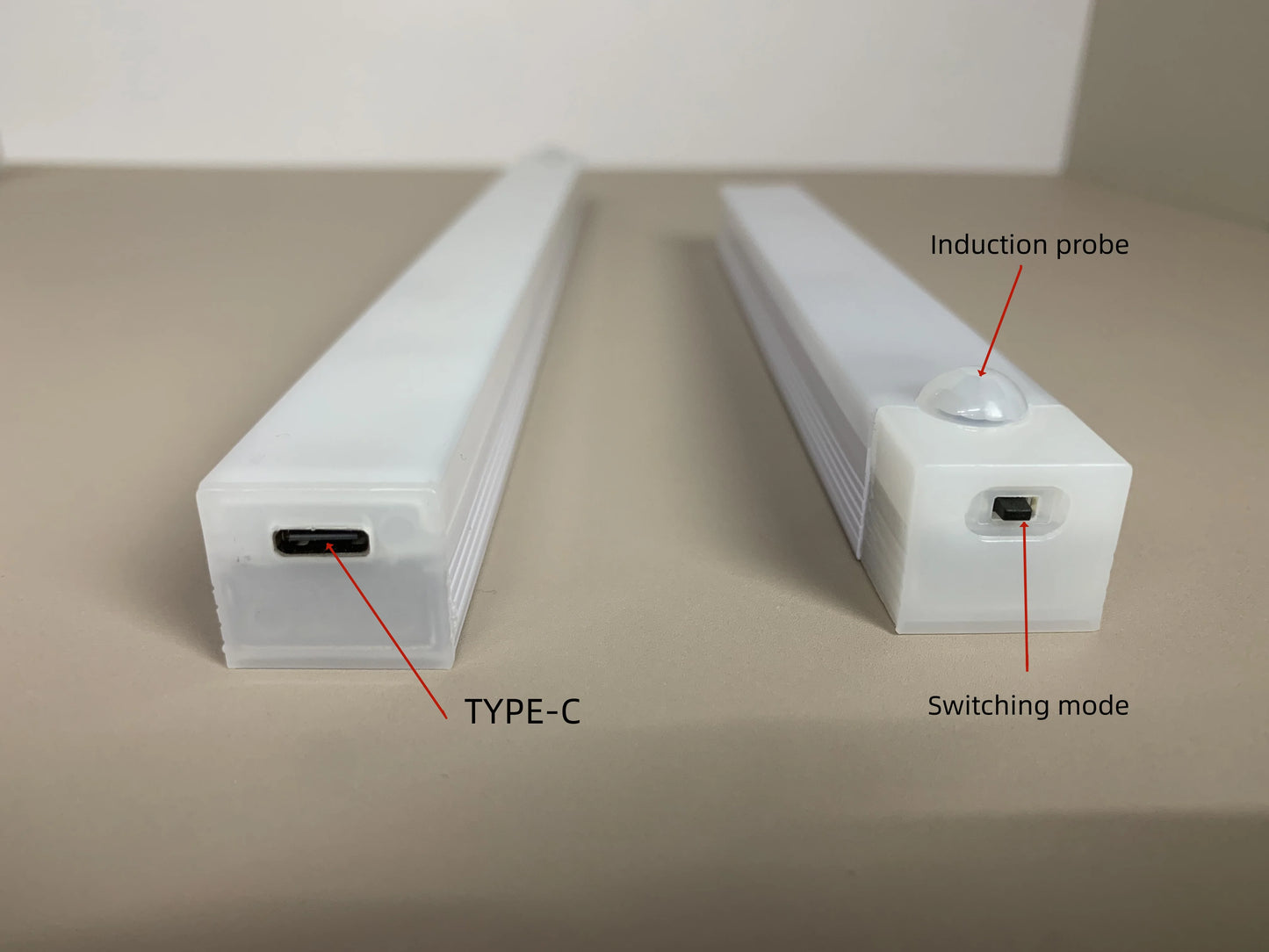 LED Night Light Motion Sensor Light Wireless Type C Rechargeable Light Cabinet Wardrobe Lamp Staircase Backlight For Kitchen