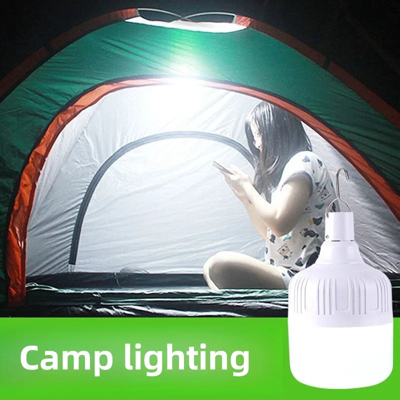 Rechargeable LED Camping Lanterns | Portable Indoor/Outdoor | Emergency Lights with Hook