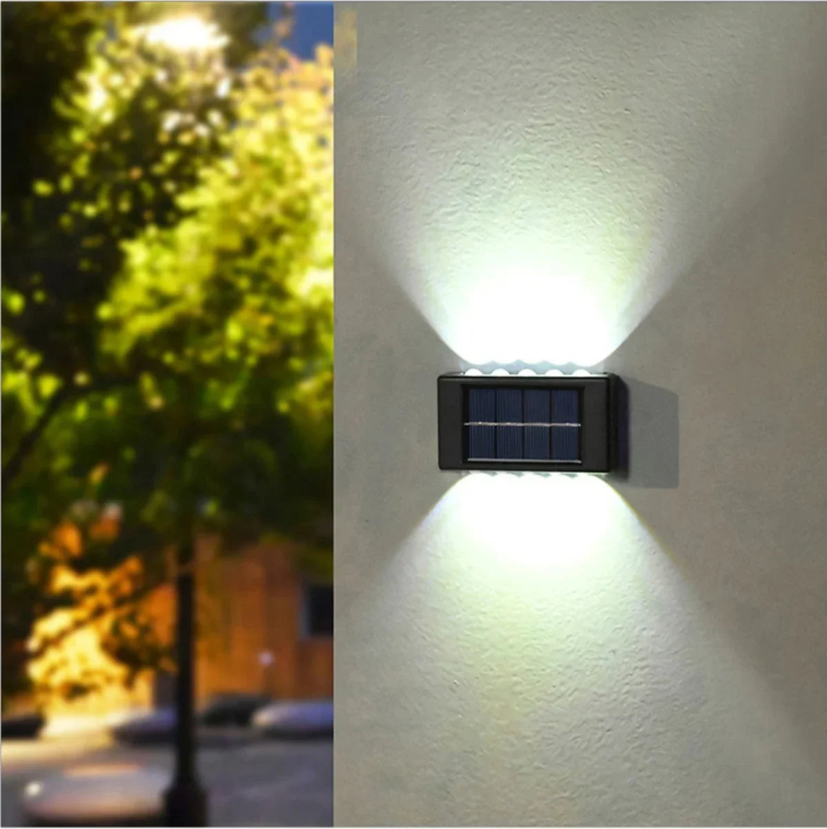 1-4pcs Solar Wall Light Outdoor Up and Down Solar Power Lighting Outdoor Waterproof IP65 Garden Courtyard Villa Landscape Decor