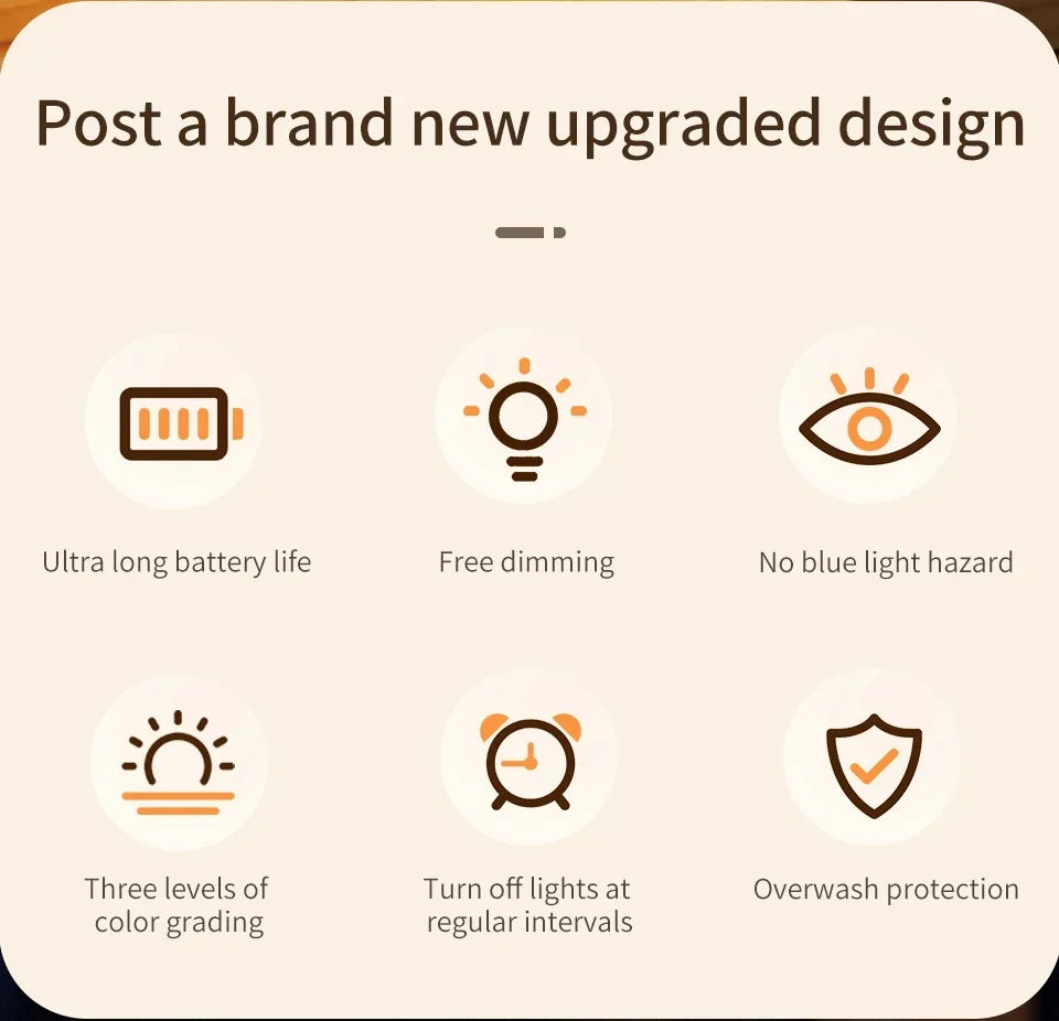 Touch Led Night Lights Dimmable Bedside Desktop lampe led Rechargeable Reading Table Lamps Bedroom Lighting living room decor