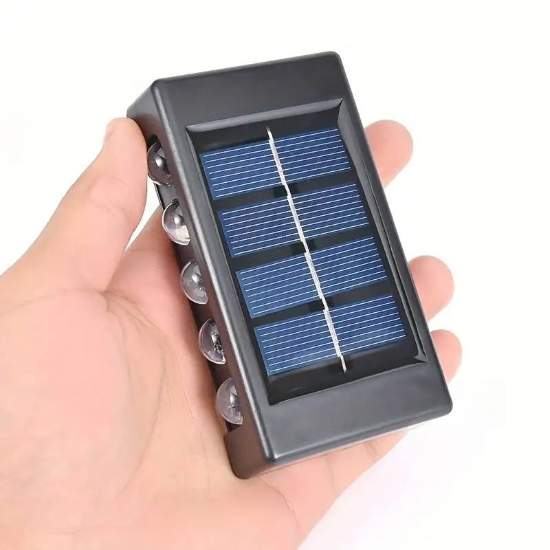 1-4pcs Solar Wall Light Outdoor Up and Down Solar Power Lighting Outdoor Waterproof IP65 Garden Courtyard Villa Landscape Decor