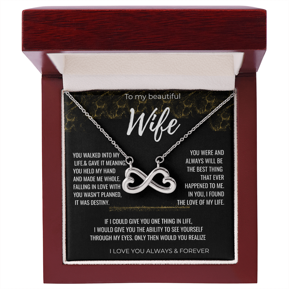 To my Beautiful Wife Gift | Wife Gift | Necklace for Wife, Gift Idea.