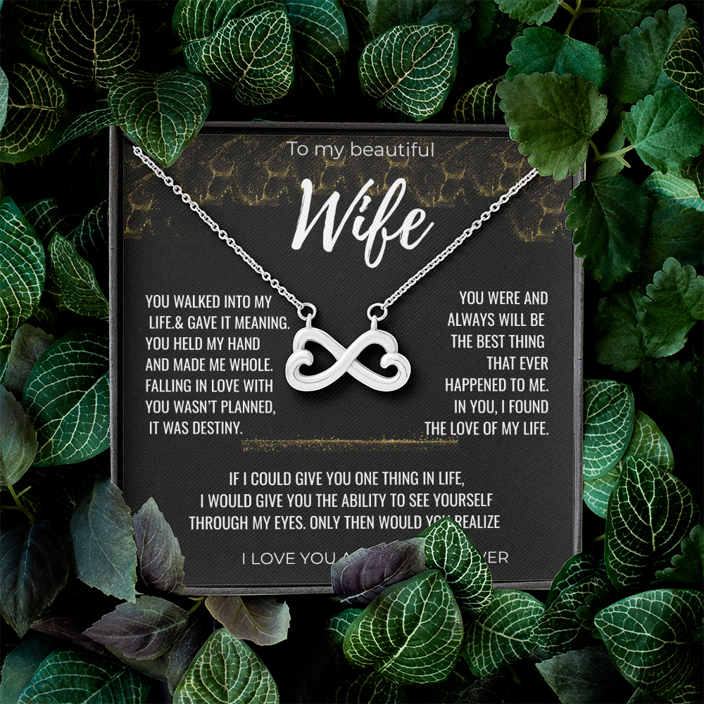 To my Beautiful Wife Gift | Wife Gift | Necklace for Wife, Gift Idea.