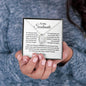 To My Soulmate || Forever Love Necklace || Birthday Gift || Christmas Gift || Valentine's Day Gift || Anniversary Day Gift With Blessing Card Gift Box