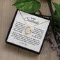 To My Soulmate || Forever Love Necklace || Birthday Gift || Christmas Gift || Valentine's Day Gift || Anniversary Day Gift With Blessing Card Gift Box