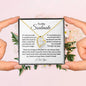 To My Soulmate || Forever Love Necklace || Birthday Gift || Christmas Gift || Valentine's Day Gift || Anniversary Day Gift With Blessing Card Gift Box