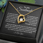 To My Soulmate || Forever Love Necklace || Birthday Gift || Christmas Gift || Valentine's Day Gift || Anniversary Day Gift With Blessing Card Gift Box